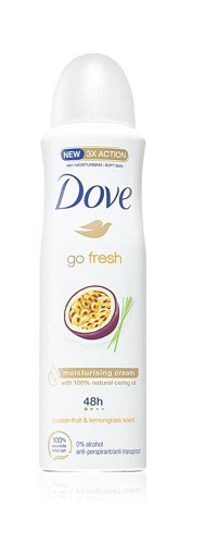 Dove spray Go Fresh Grapefruit 150ml | Toaletní mycí prostředky - Sprchové gely - Dámské